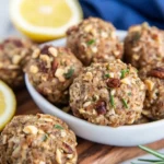 Pecan Chicken Meatballs