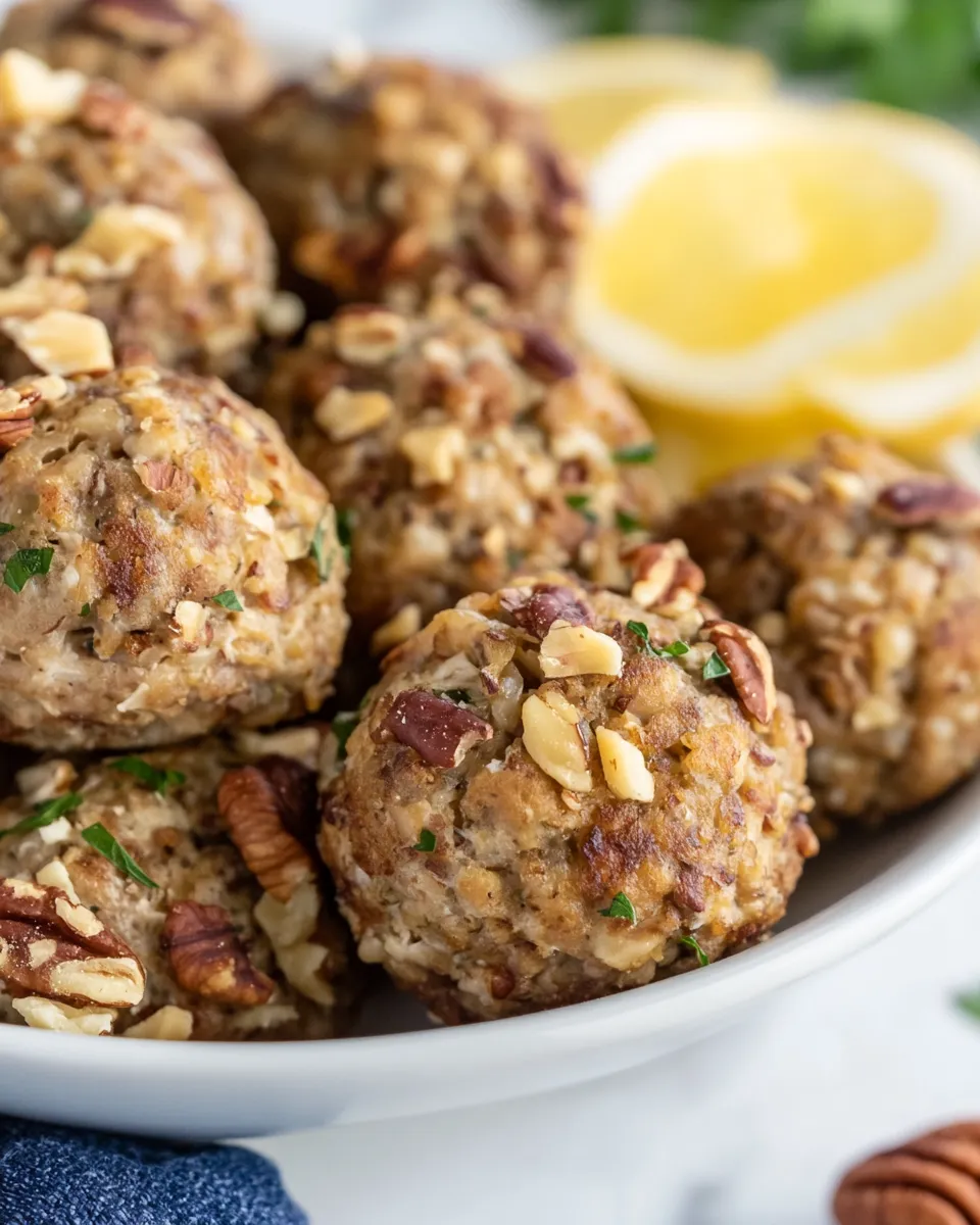 Pecan Chicken Meatballs - Image 2