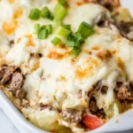 Philly Cheesesteak Casserole