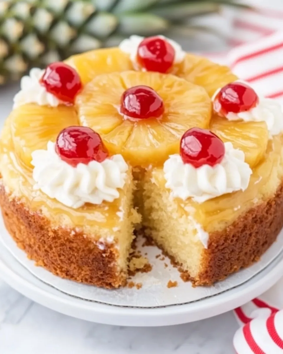 Pina Colada Pineapple Upside Down Cake - Image 4