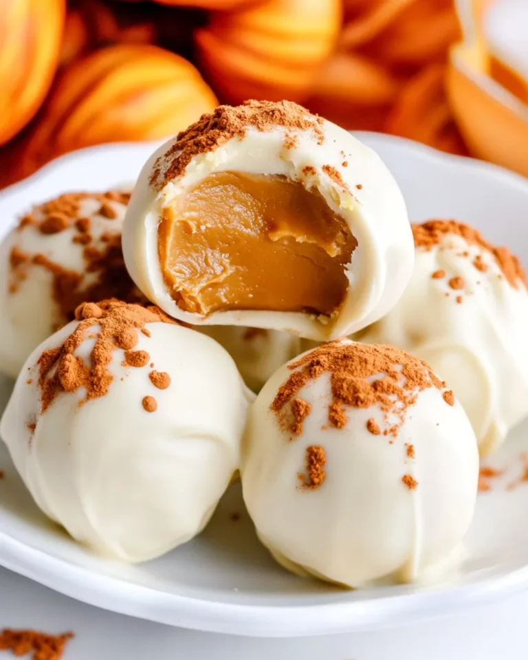 Pumpkin Pie Truffles