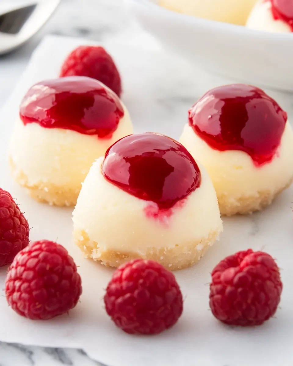 Raspberry Cheesecake Bites - Image 4
