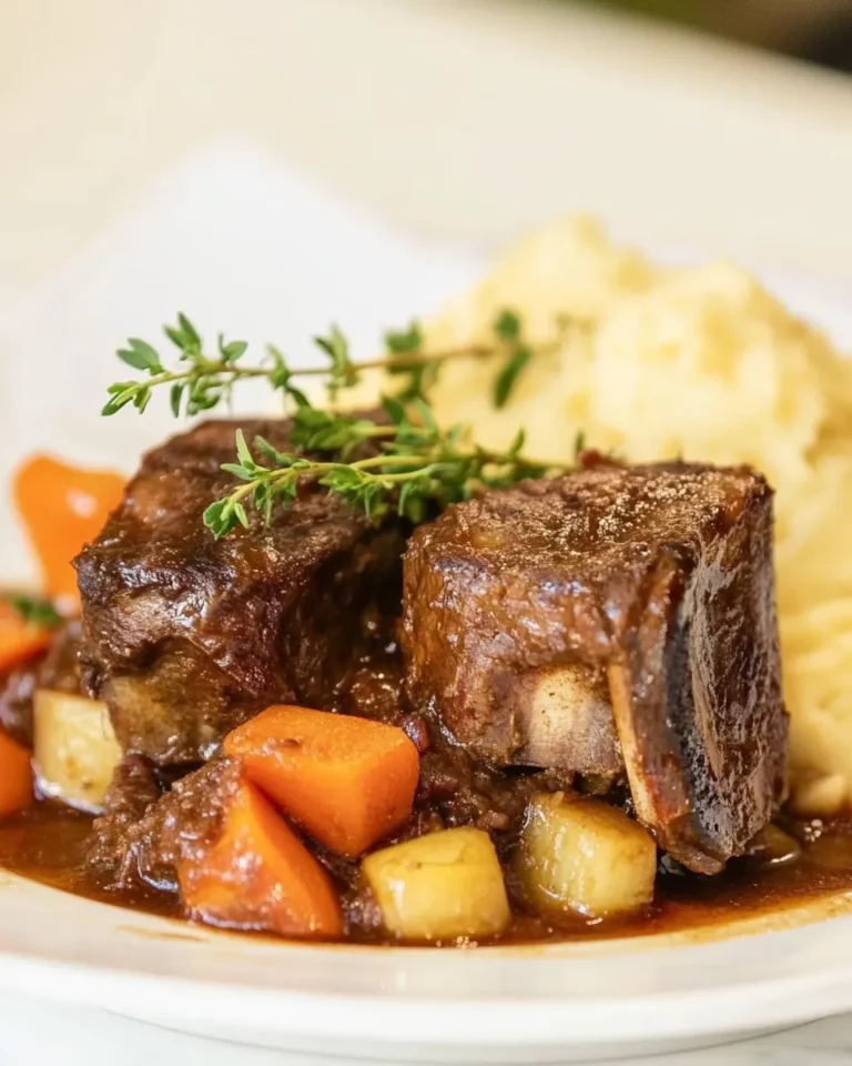 Red Wine Braised Short Ribs