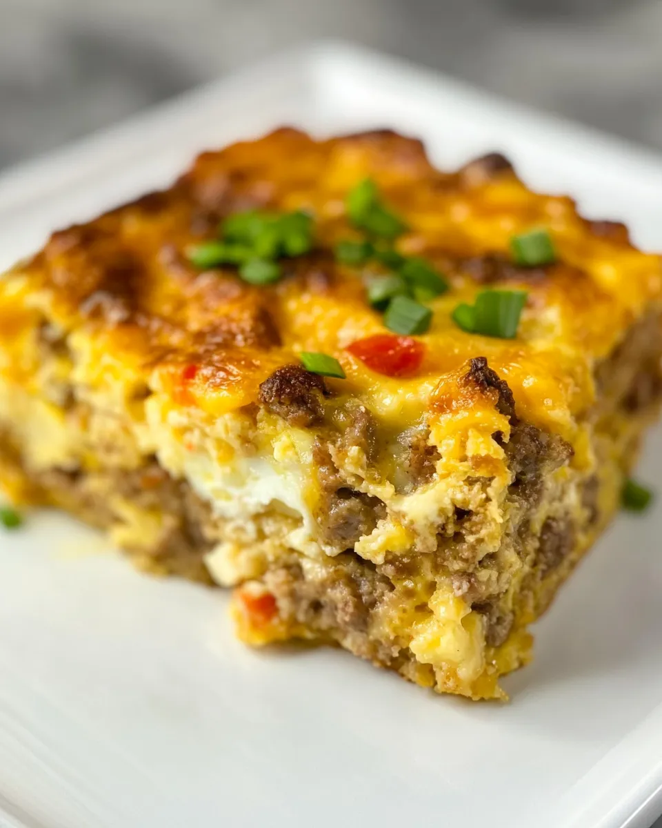 Sausage Egg Casserole3