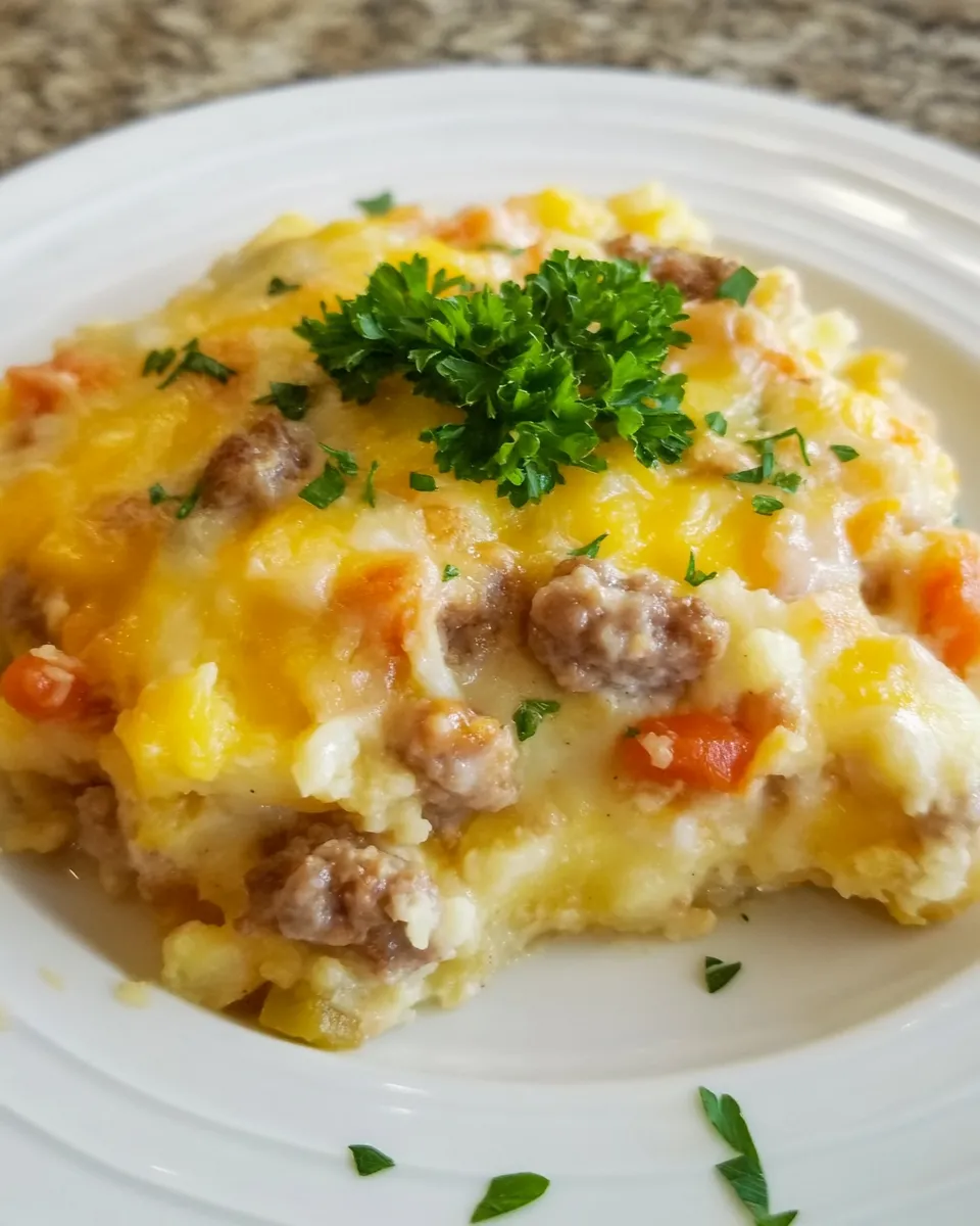 Sausage Hash Brown Casserole - Image 2