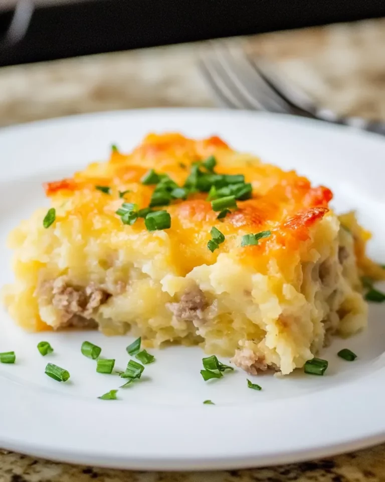 Sausage Hash Brown Casserole4