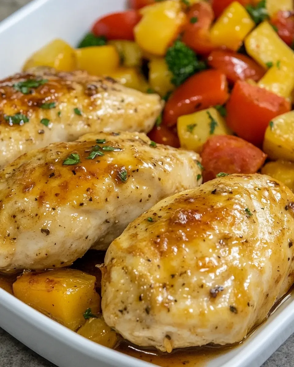 Sheet Pan Honey Mustard Chicken - Image 4