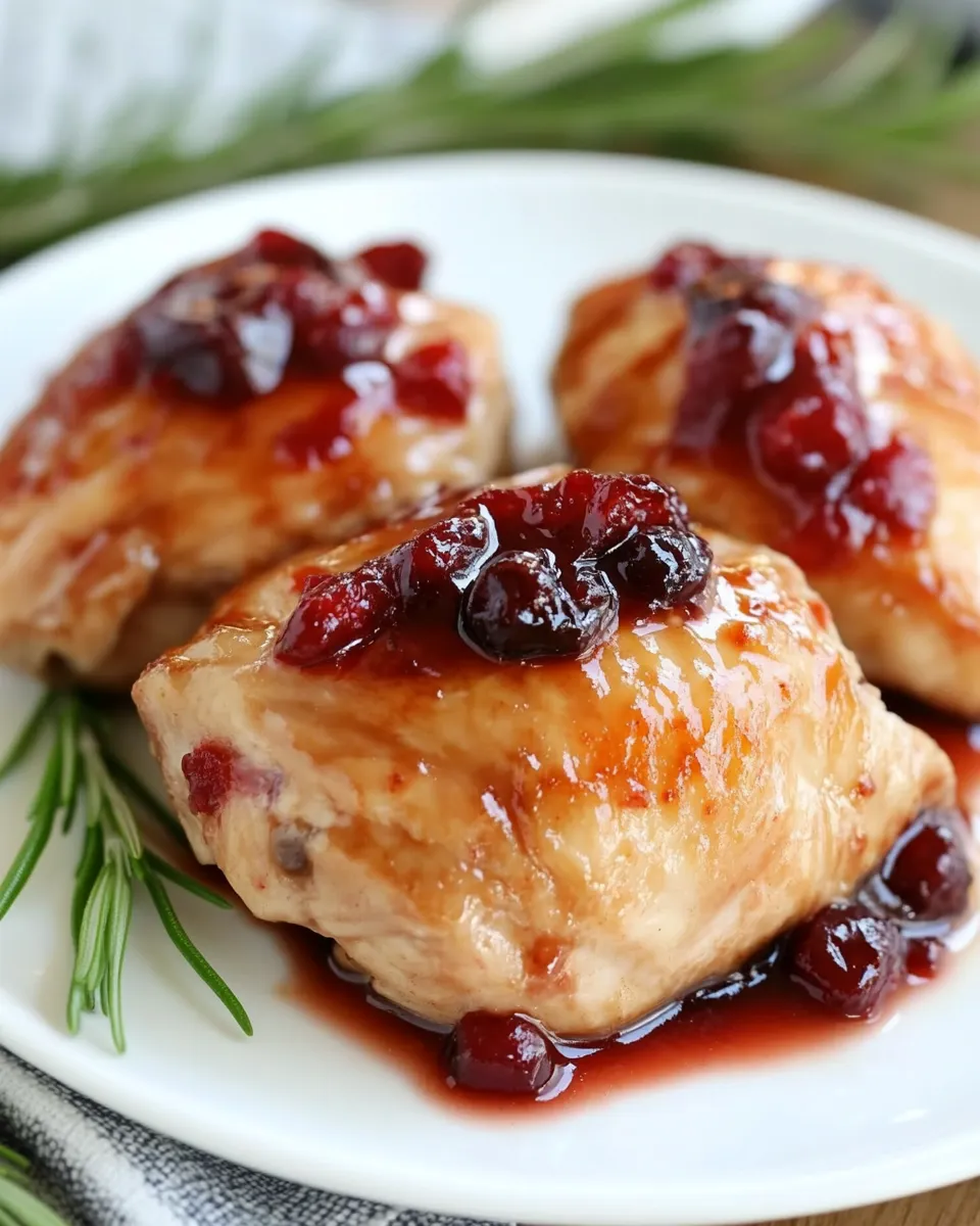 Slow Cooker Cranberry Chicken - Image 2