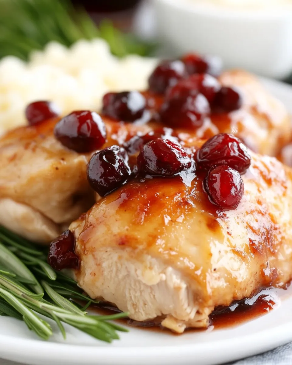 Slow Cooker Cranberry Chicken - Image 5
