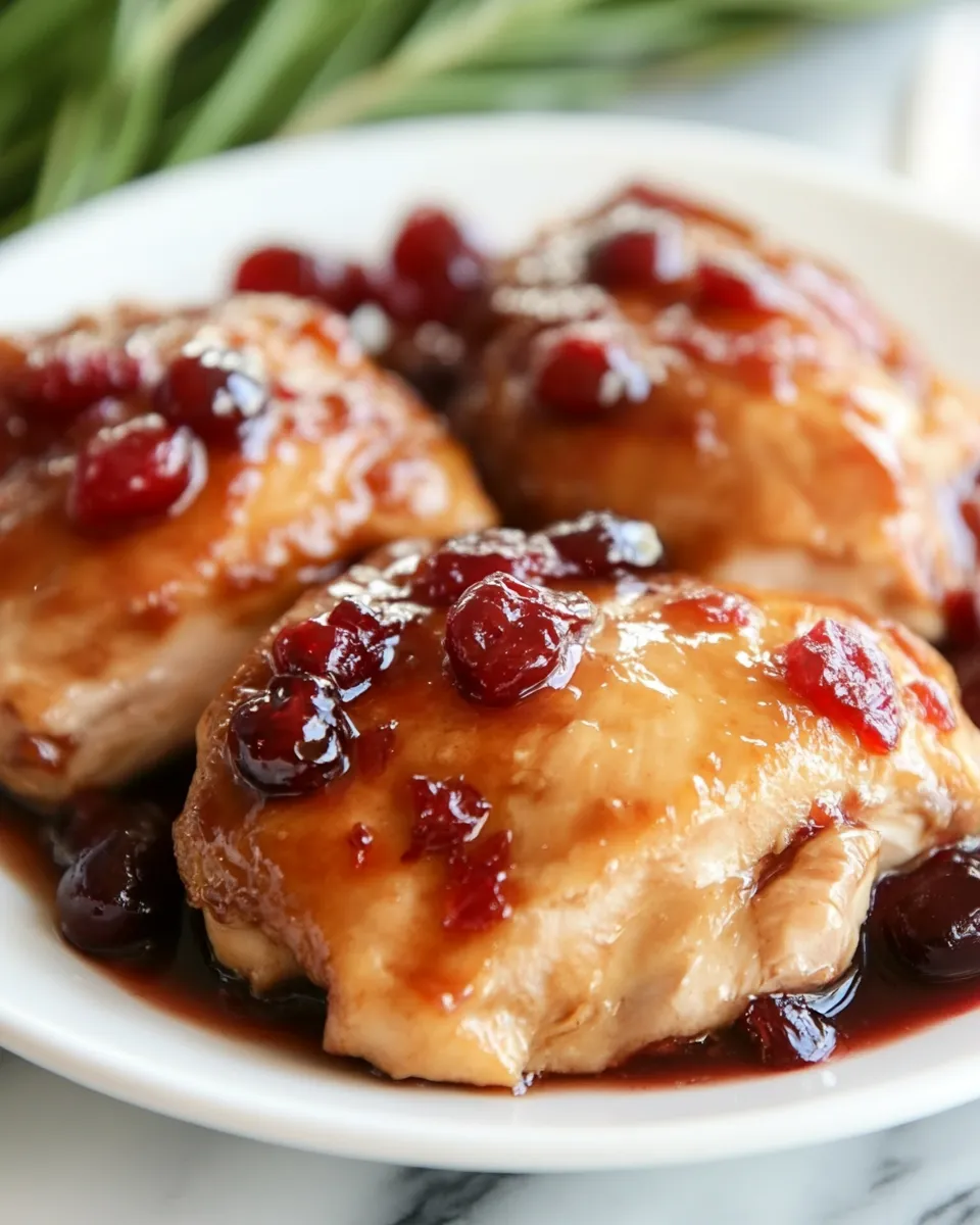 Slow Cooker Cranberry Chicken - Image 3