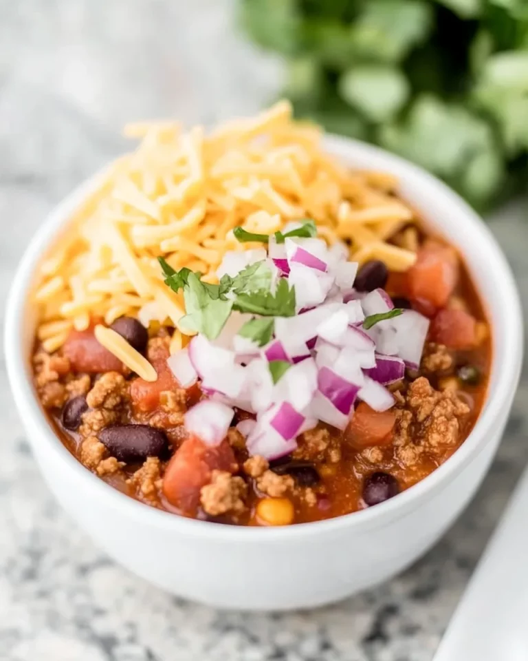 Slow Cooker Taco Chili Recipe1
