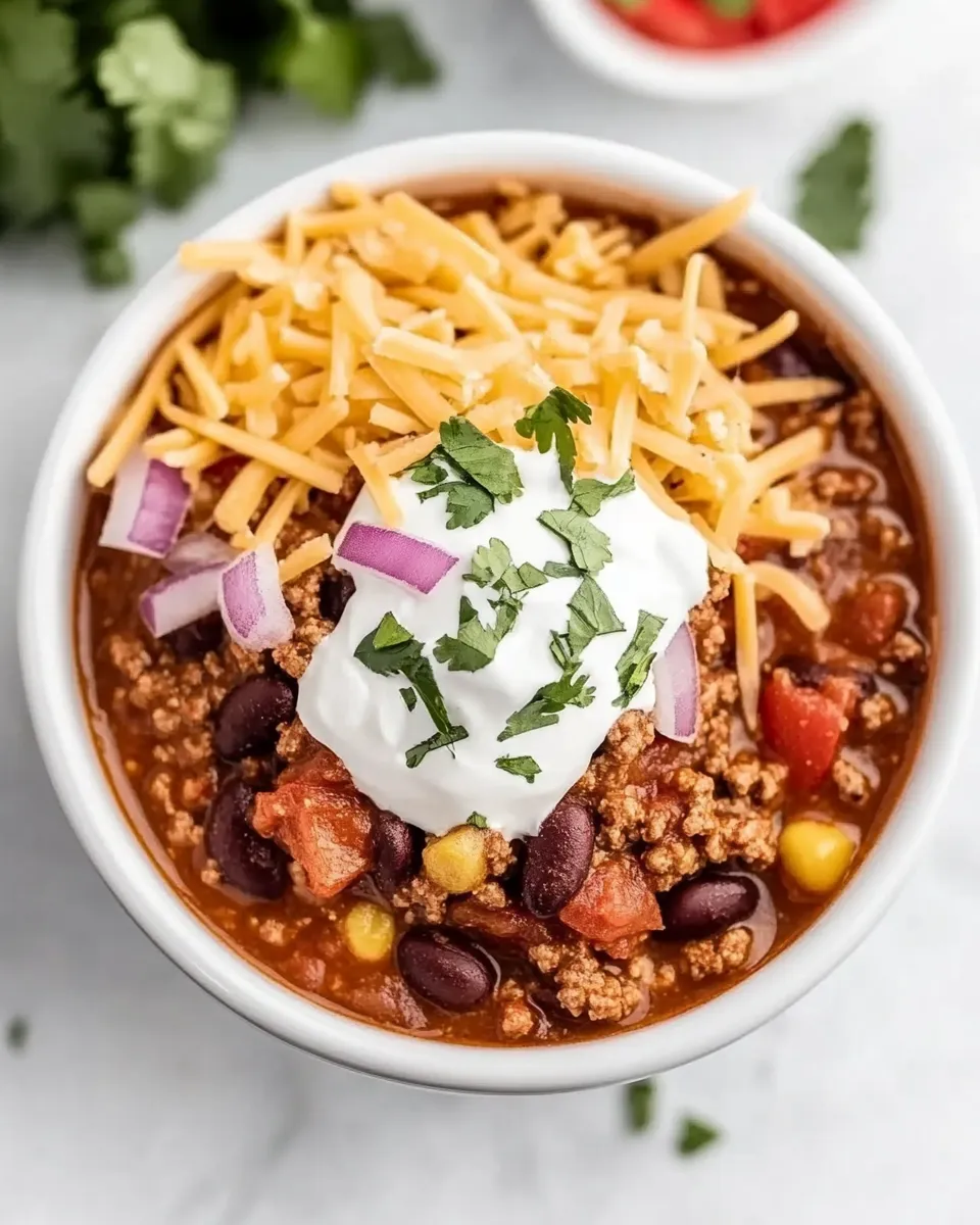 Slow Cooker Taco Chili Recipe - Image 4