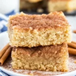 Snickerdoodle Cookie Bars
