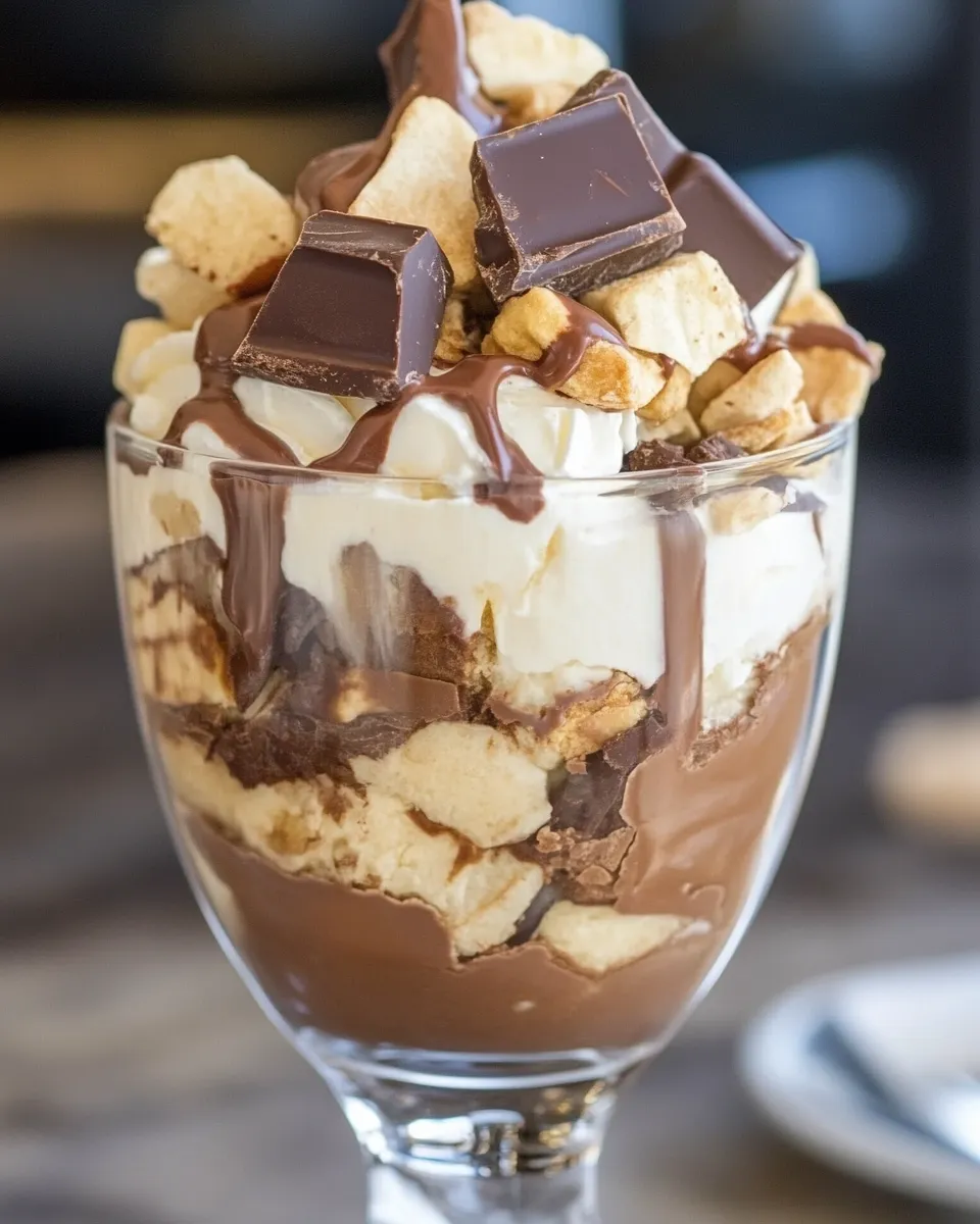 Snickers Chocolate Parfait4