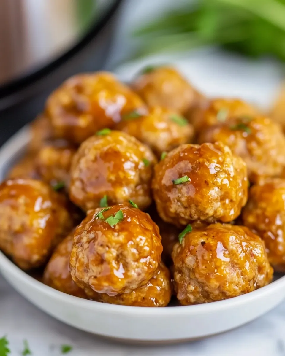 Spicy Honey BBQ Instant Pot Meatballs - Image 5