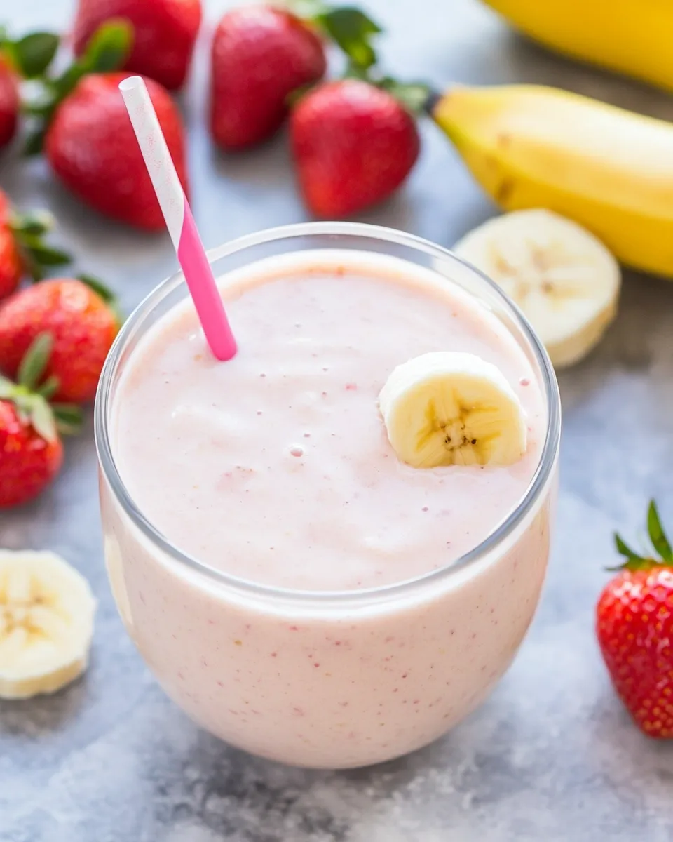 Strawberry Banana Smoothie - Image 2