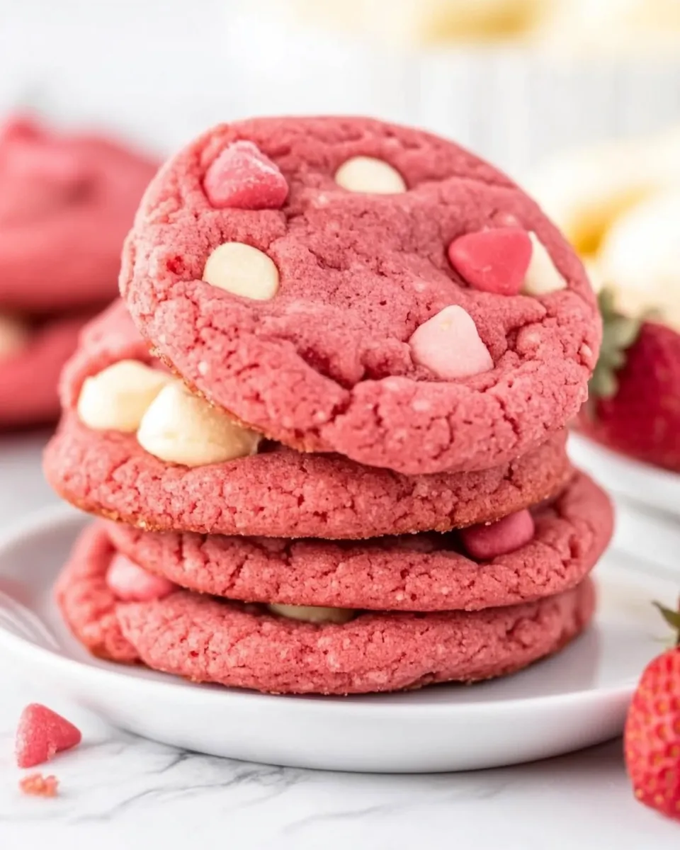Strawberry Cake Mix Cookies - Image 5