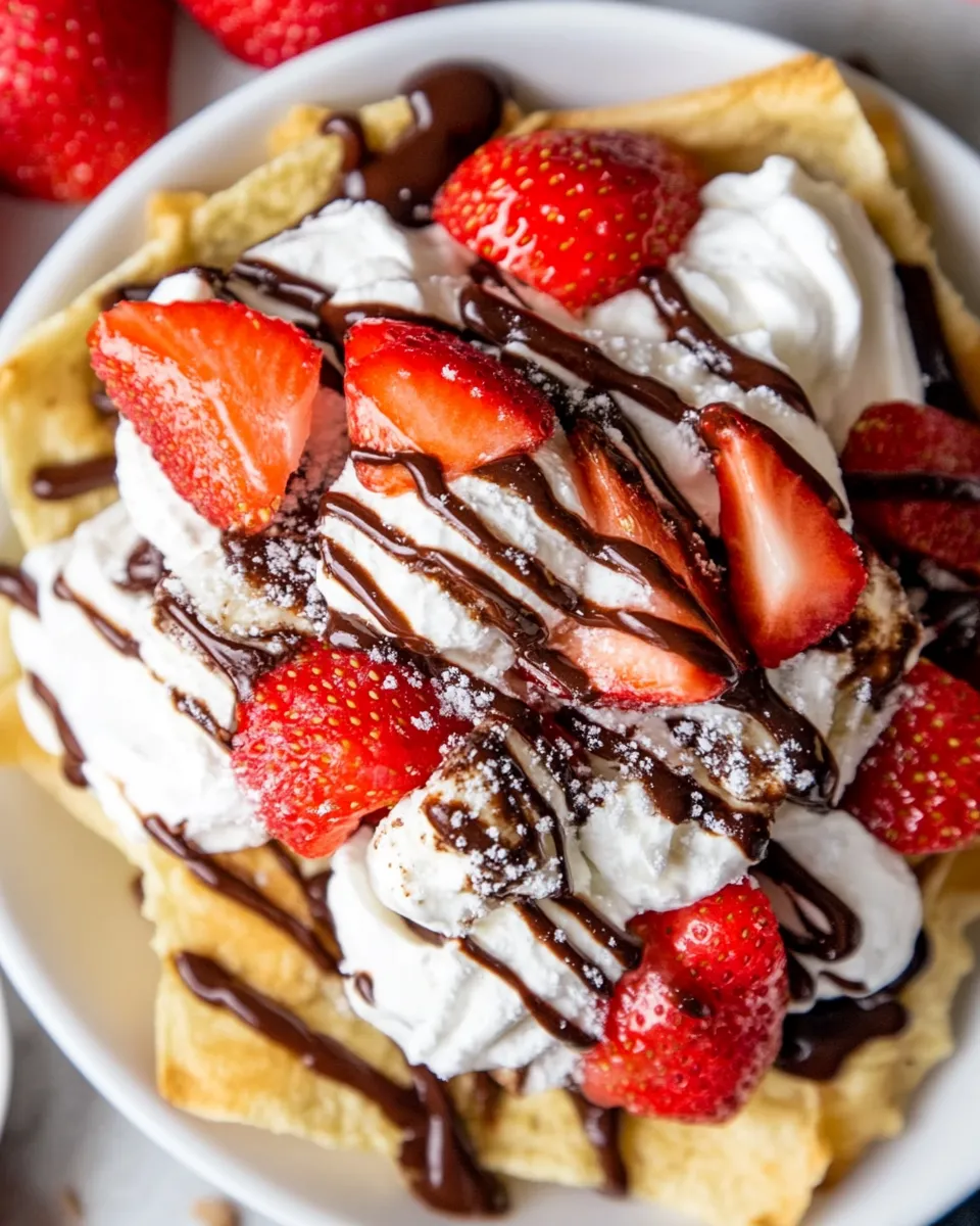 Strawberry Dessert Nachos - Image 4