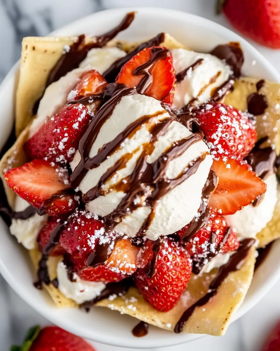 Strawberry Dessert Nachos - Image 3