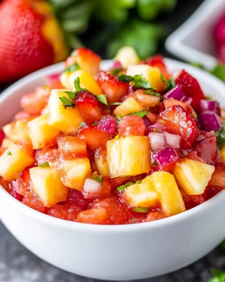 Strawberry Pineapple Salsa