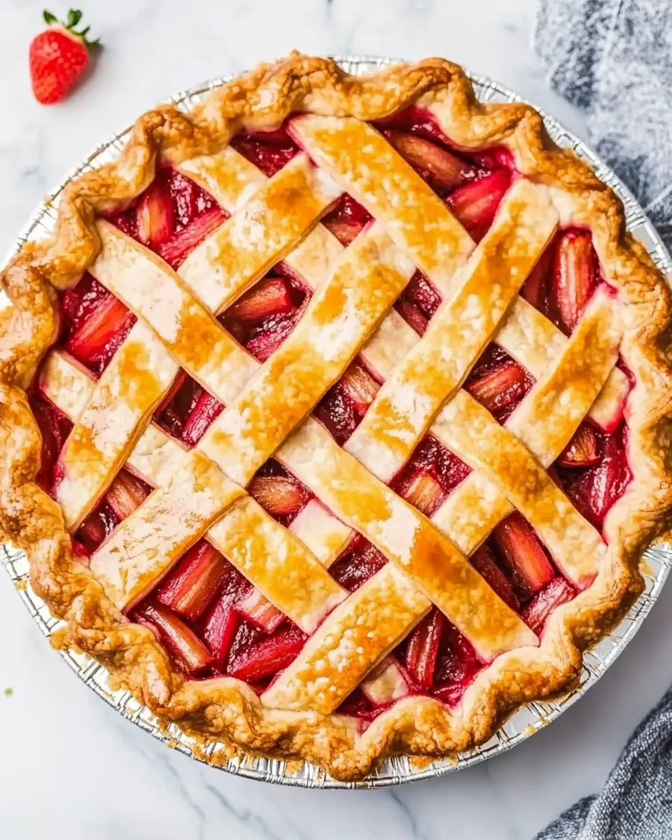 Strawberry Rhubarb Pie - Image 2