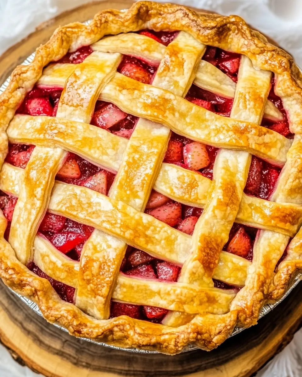 Strawberry Rhubarb Pie - Image 3