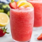 Strawberry Watermelon Lemonade Slushie1