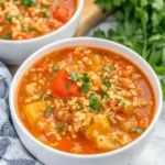 Stuffed Pepper Soup