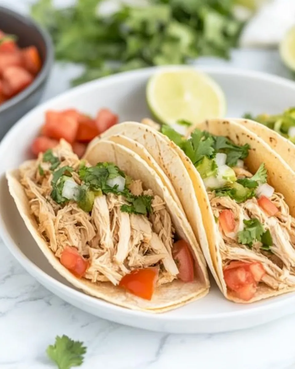 Super Easy Slow Cooker Chicken Tacos - Image 2