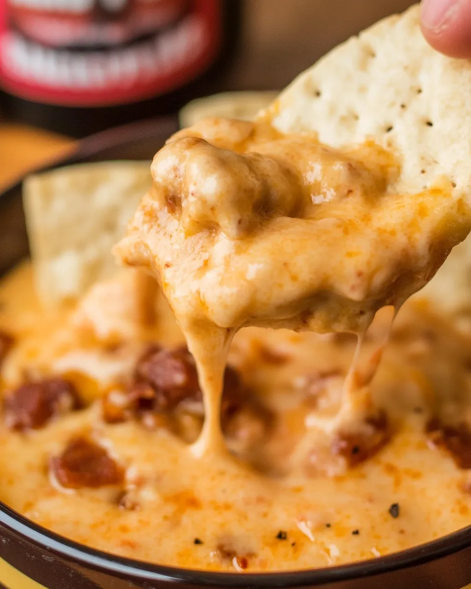 Warm Chorizo Beer Cheese Dip - Image 5