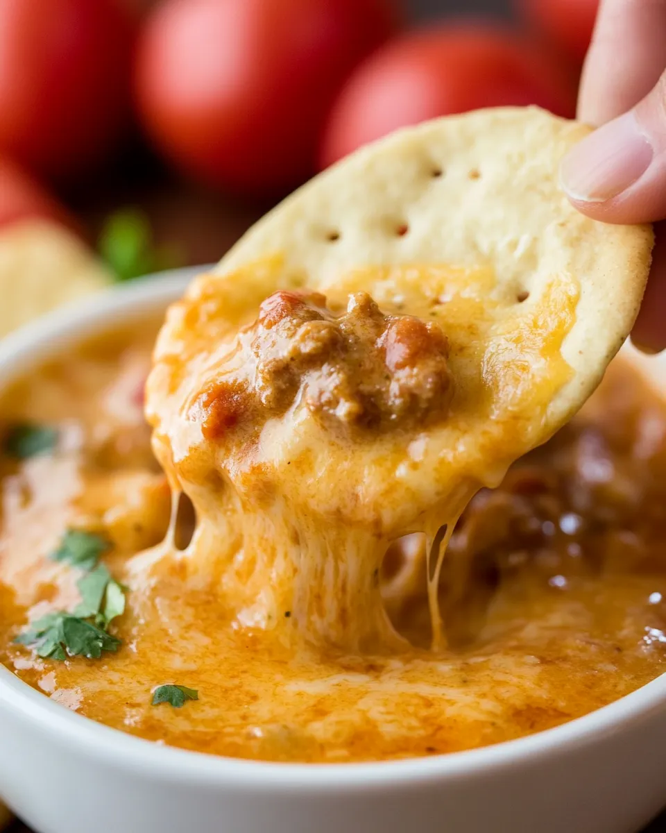 Warm Chorizo Beer Cheese Dip - Image 4