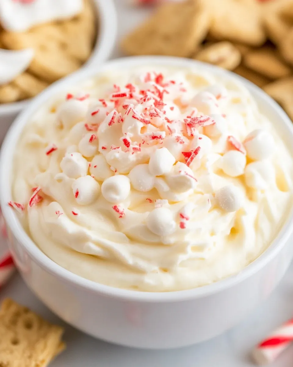 White Chocolate Peppermint Cheesecake Dip - Image 2