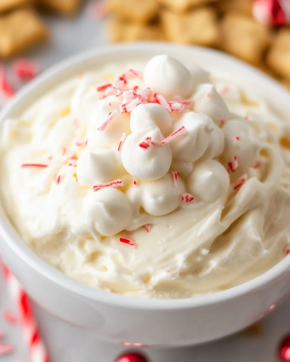 White Chocolate Peppermint Cheesecake Dip - Image 3