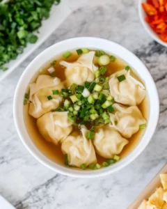 Wonton Soup