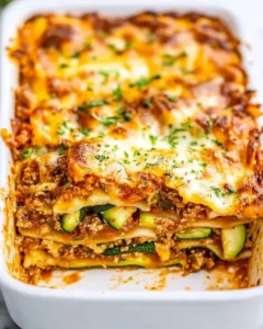 Zucchini Lasagna